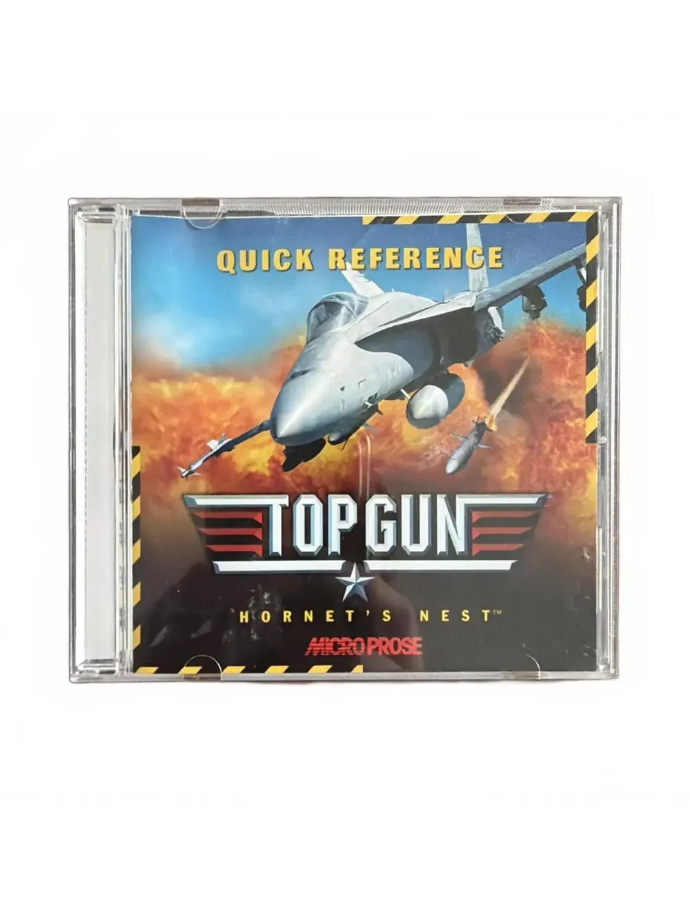 Top Gun Hornet's Nest (Windows PC CD, 1998) Complete CIB Vintage Pilot Game